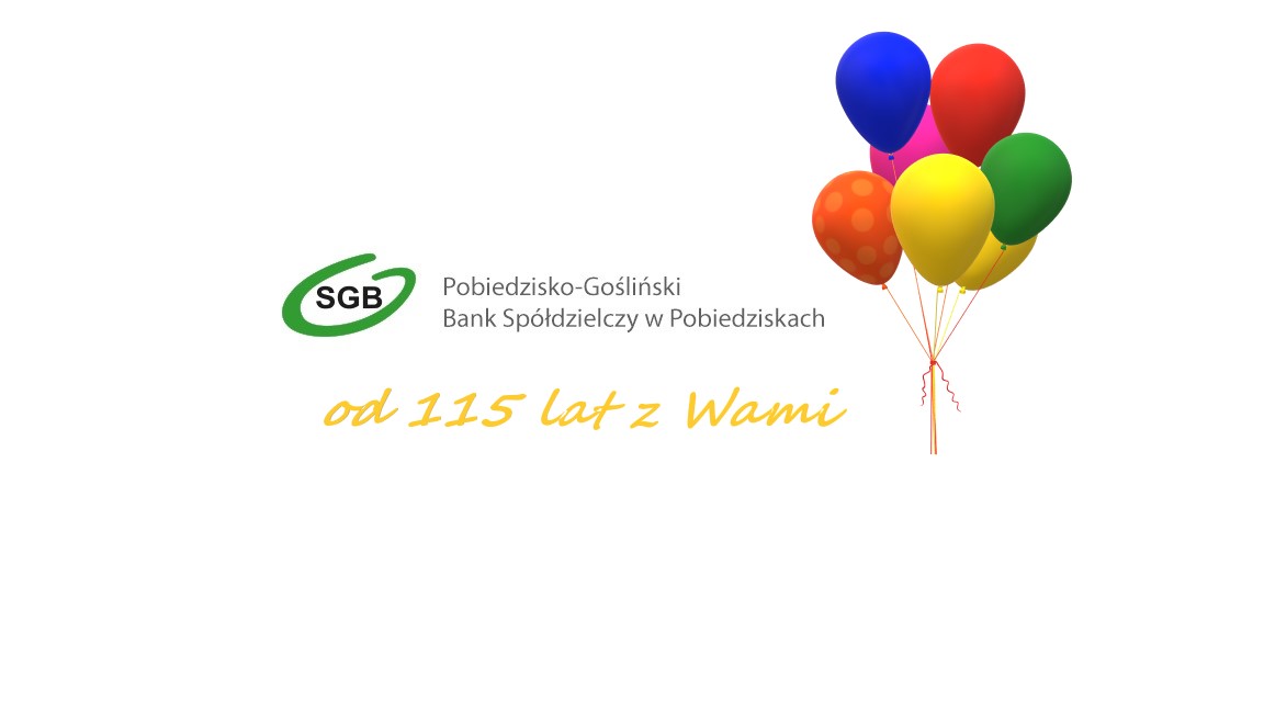 logo z balonami i napisem