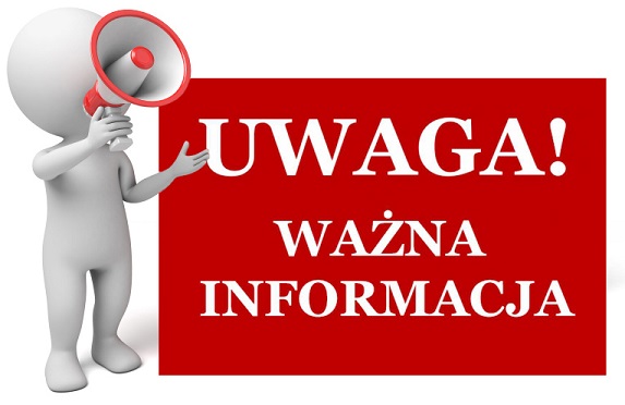 baner ważna informacja